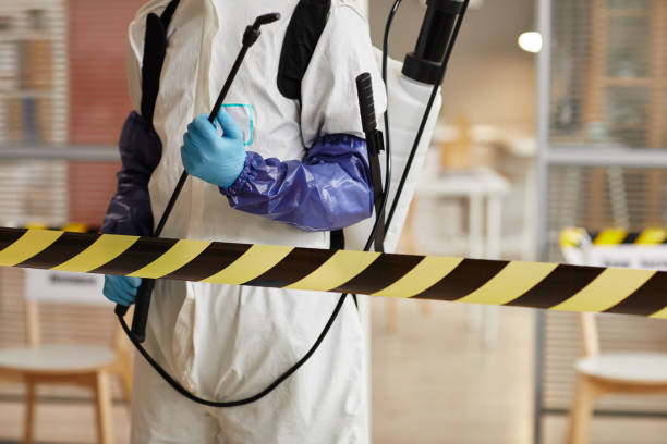 Professional Blood Cleanup technician working in Lake Panasoffkee, FL